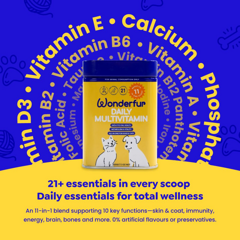 Daily Multi Vitamin Powder For Dogs And Cats