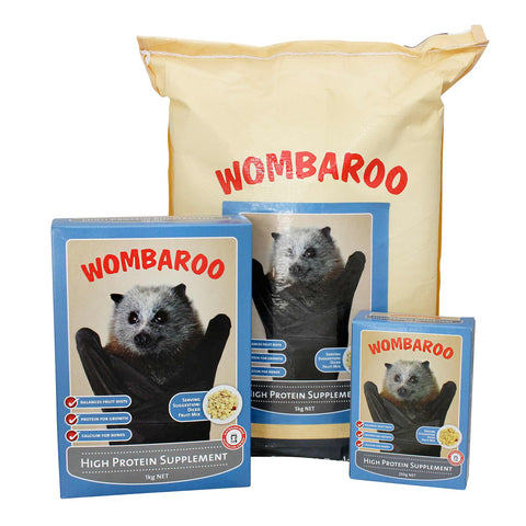 Wombaroo High Protein Supplement - Fruit & Nectar Eating Animals