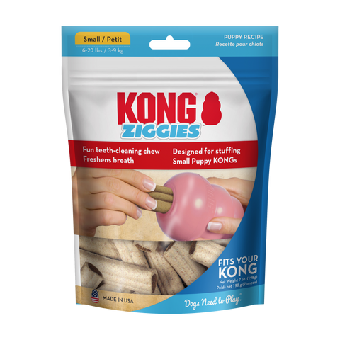 KONG Dog Treats Ziggies Puppy 01