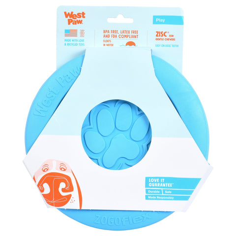 West Paw Zisc Flying Disc Fetch Dog Toys