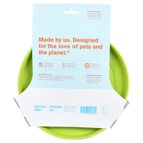 West Paw Zisc Flying Disc Fetch Dog Toys