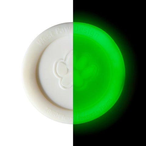 West Paw Zisc Flying Disc Fetch Dog Toy - Large by petsome