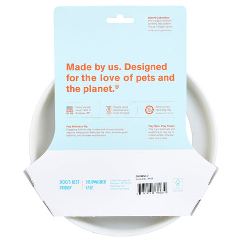 West Paw Zisc Flying Disc Fetch Dog Toys