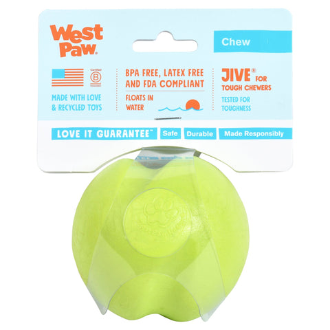 West Paw Jive Zogoflex Fetch Ball Tough Dog Toys