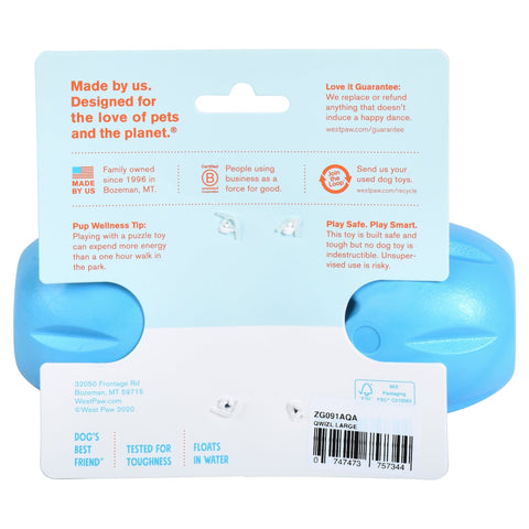 West Paw Qwizl Treat Dispensing Dog Toys