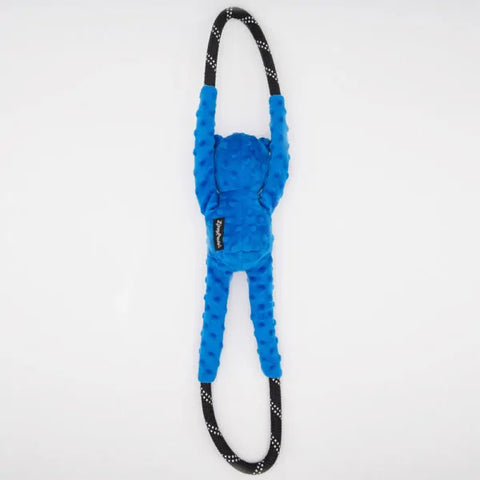 Zippy Paws Dog Toys Plush RopeTugz - Hanukkah Bear