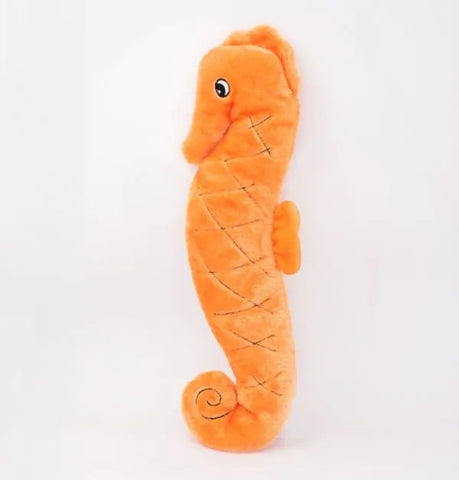 Zippy Paws Dog Toys Plush Jigglerz - Seahorse