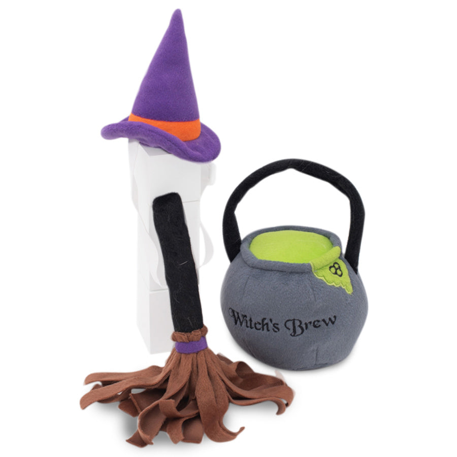Zippy Paws Witch Halloween Costume Kit for Dogs 3 Pieces ***