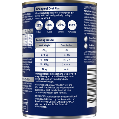 Adult Casserole With Lamb Wet Dog Food Cans