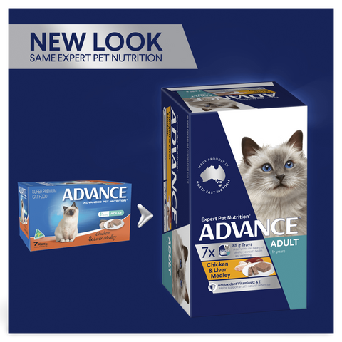 Adult Chicken And Liver Medley Wet Cat Food Trays