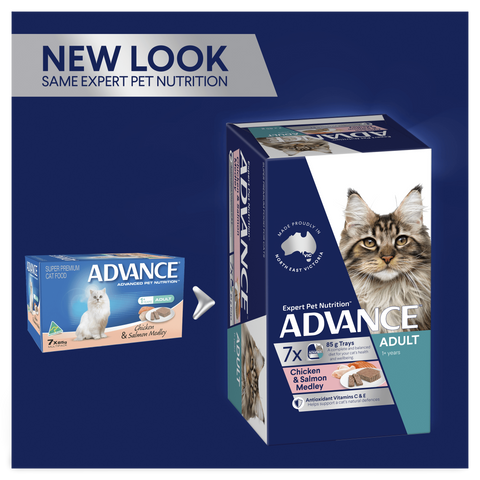 Adult Chicken And Salmon Medley Wet Cat Food Trays