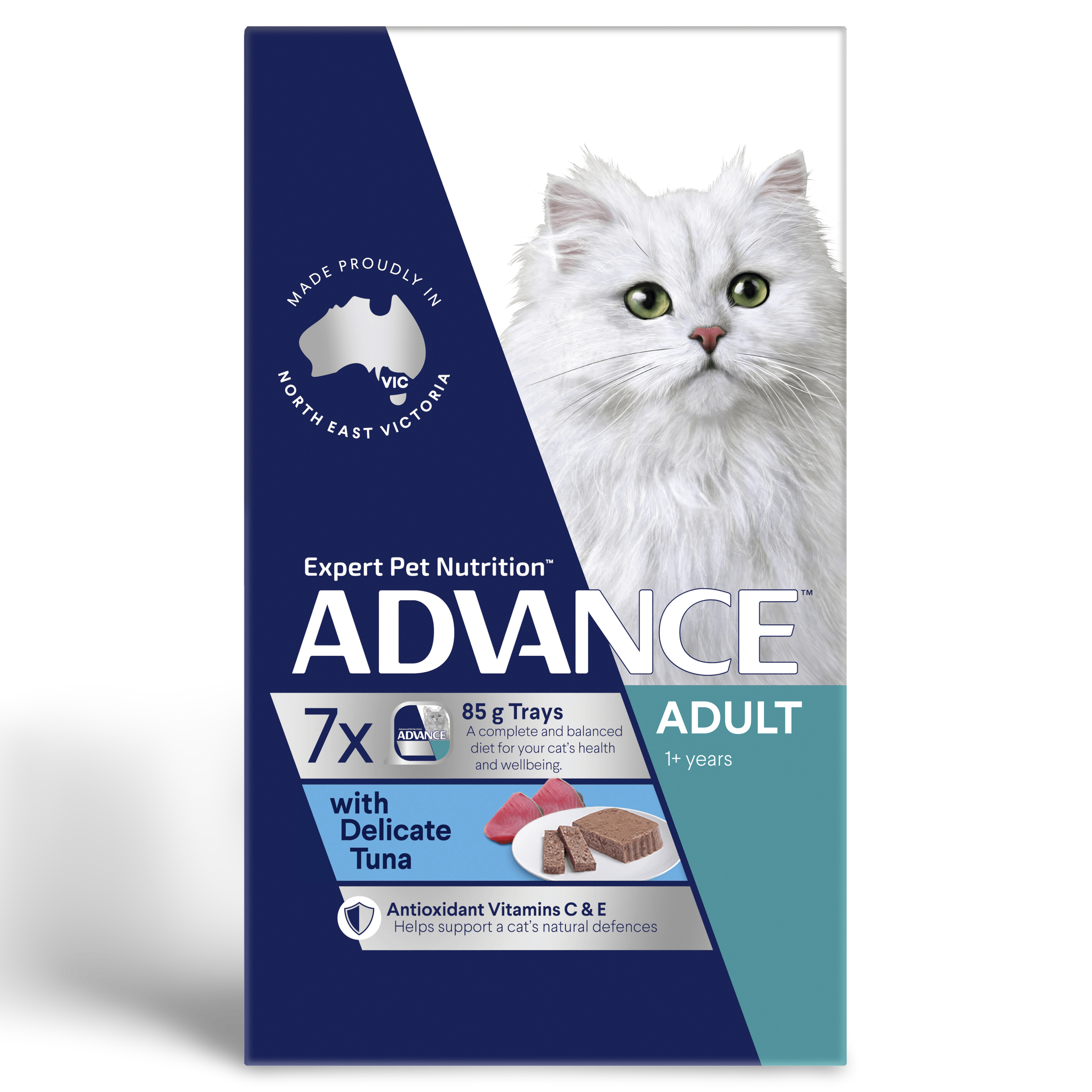 Adult Delicate Tuna Wet Cat Food Trays