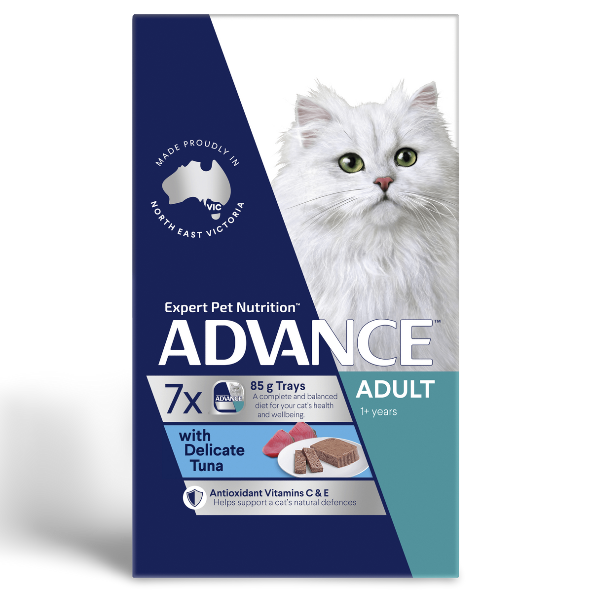 Adult Delicate Tuna Wet Cat Food Trays