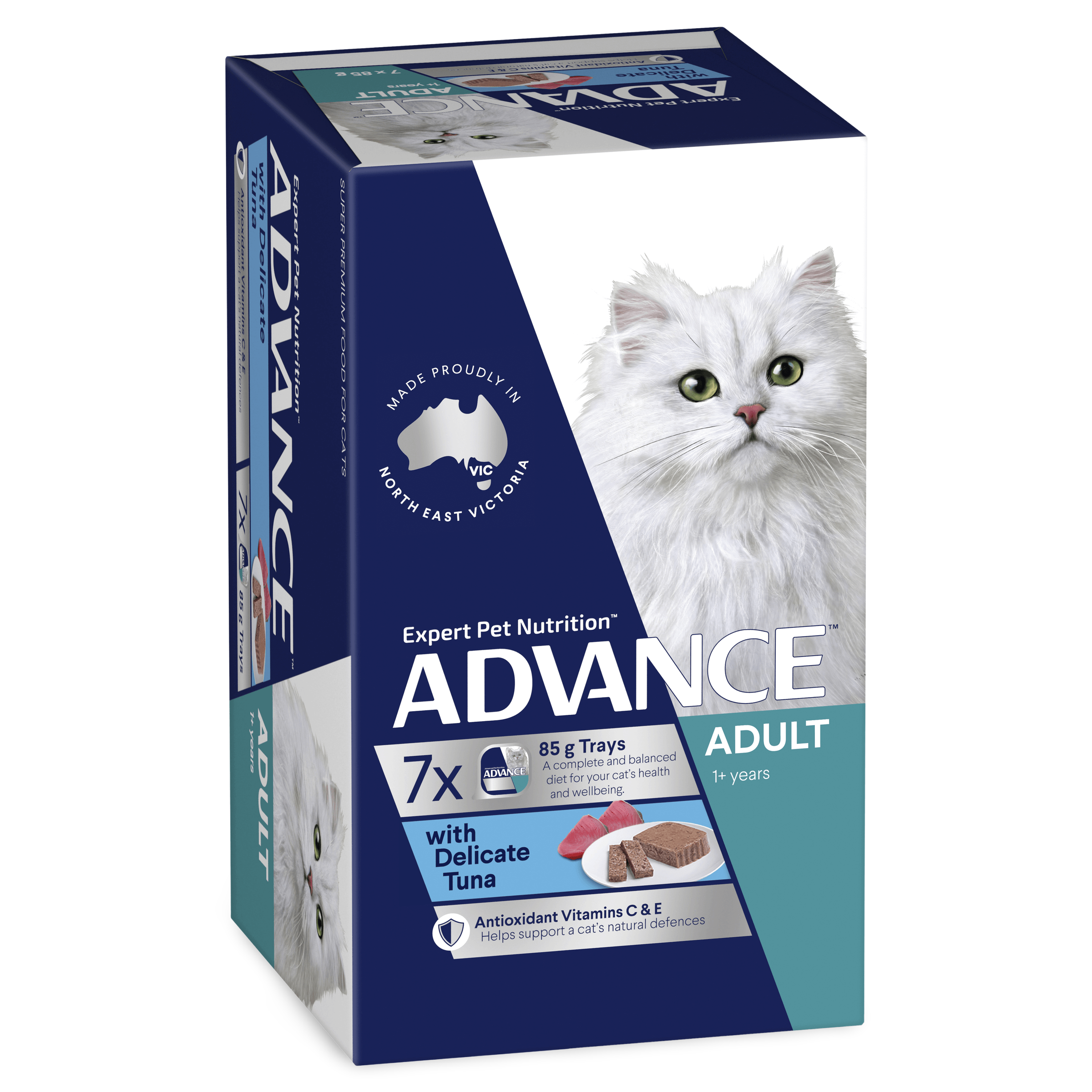 Adult Delicate Tuna Wet Cat Food Trays