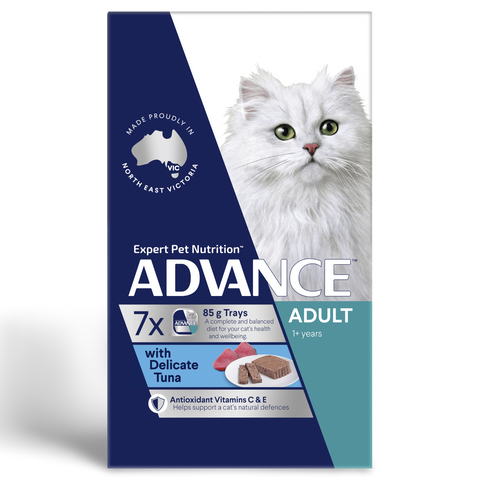 Adult Delicate Tuna Wet Cat Food Trays