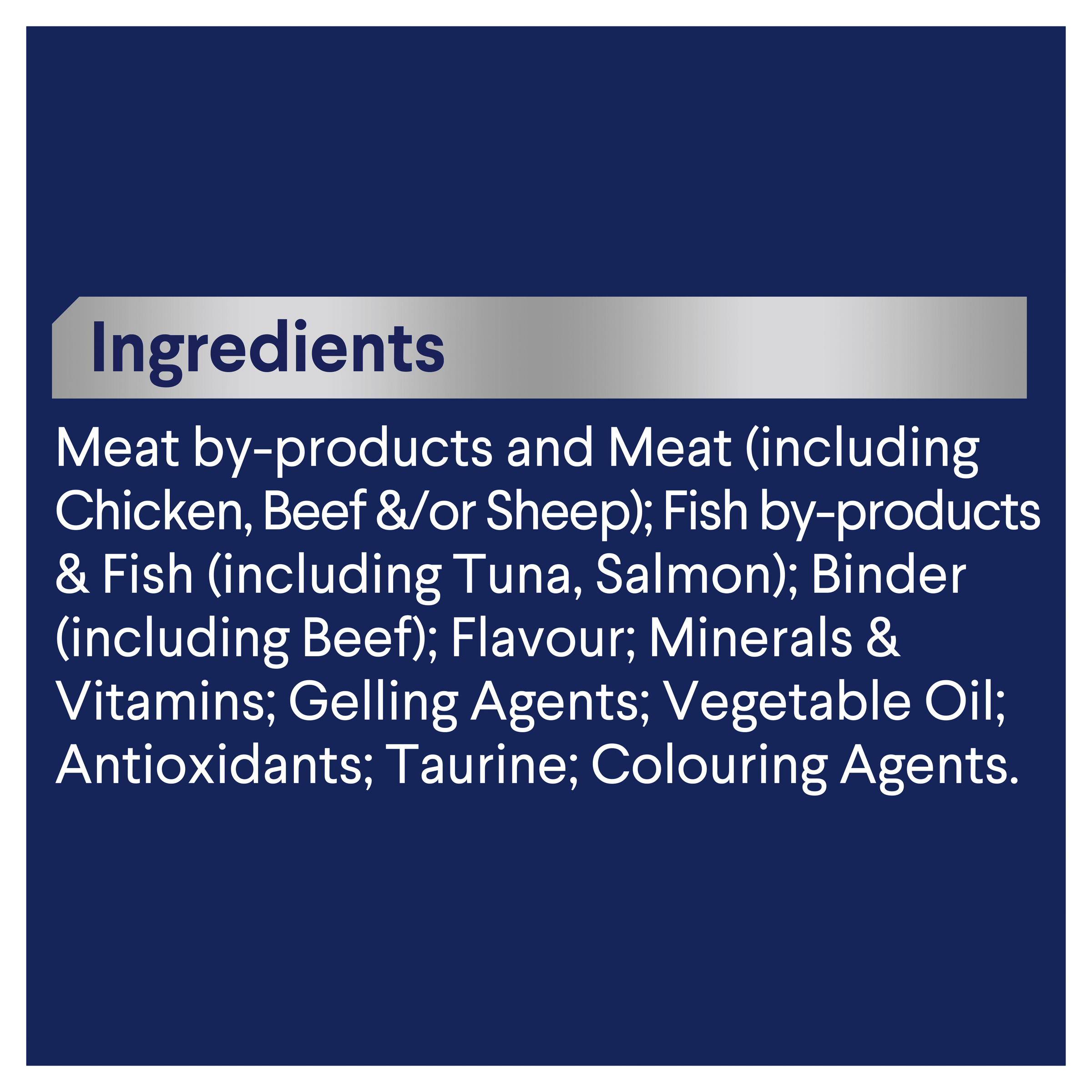 Adult Ocean Fish In Jelly Wet Cat Food Pouches