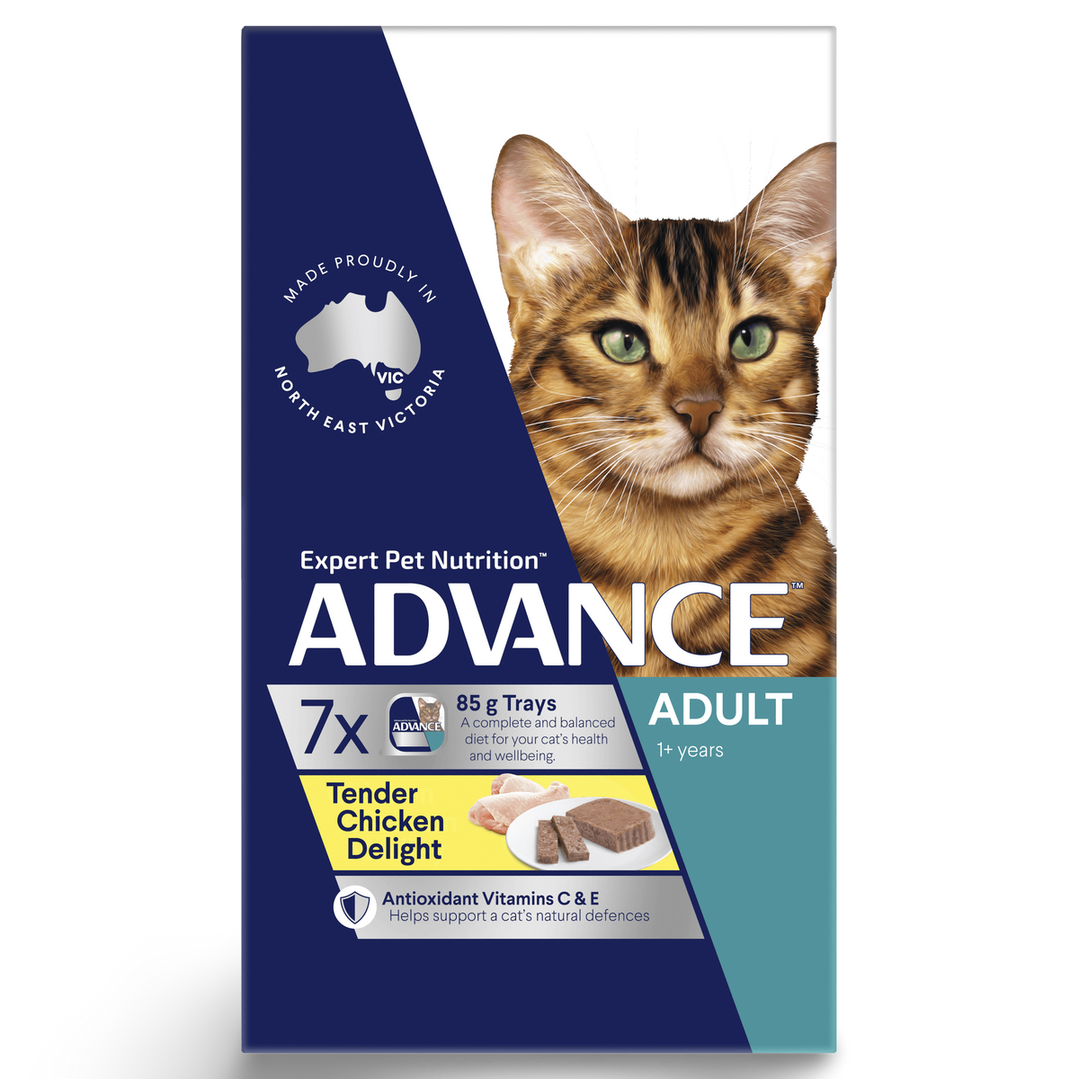 Adult Tender Chicken Delight Wet Cat Food Trays