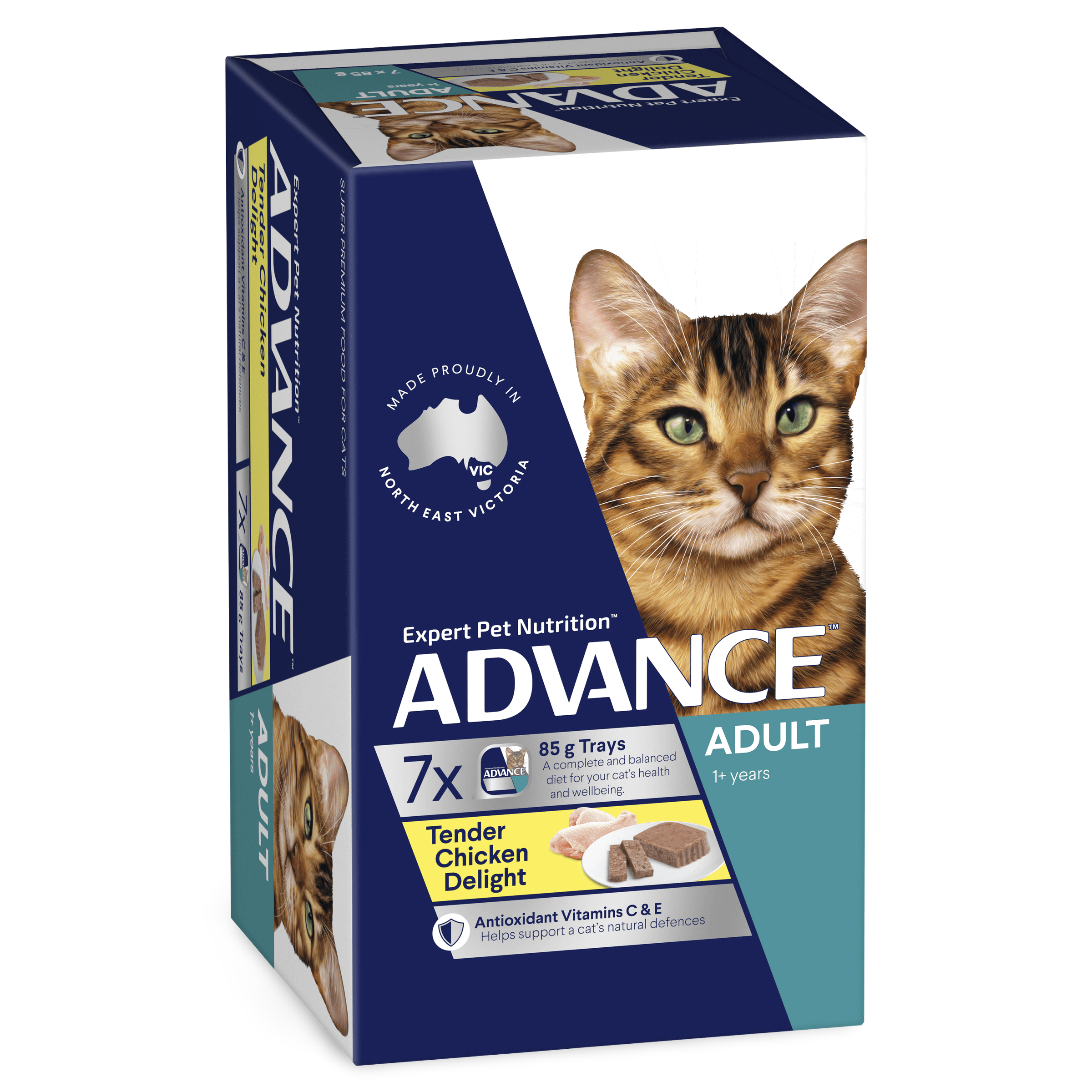 Adult Tender Chicken Delight Wet Cat Food Trays