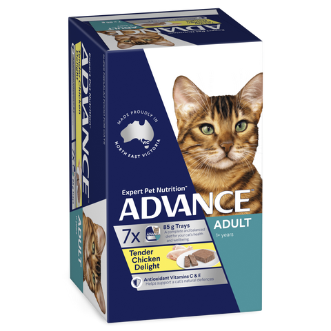 Adult Tender Chicken Delight Wet Cat Food Trays