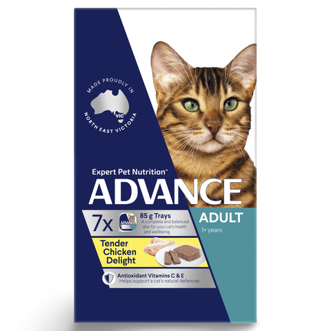 Adult Tender Chicken Delight Wet Cat Food Trays