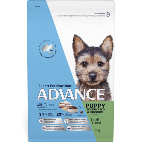 Puppy Small Breed Turkey And Rice Dry Dog Food
