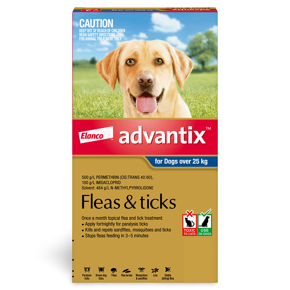 Extra Large Dogs Flea & Tick Spot-On Blue