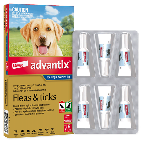 Extra Large Dogs Flea & Tick Spot-On Blue