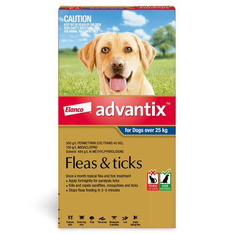 Extra Large Dogs Flea & Tick Spot-On Blue