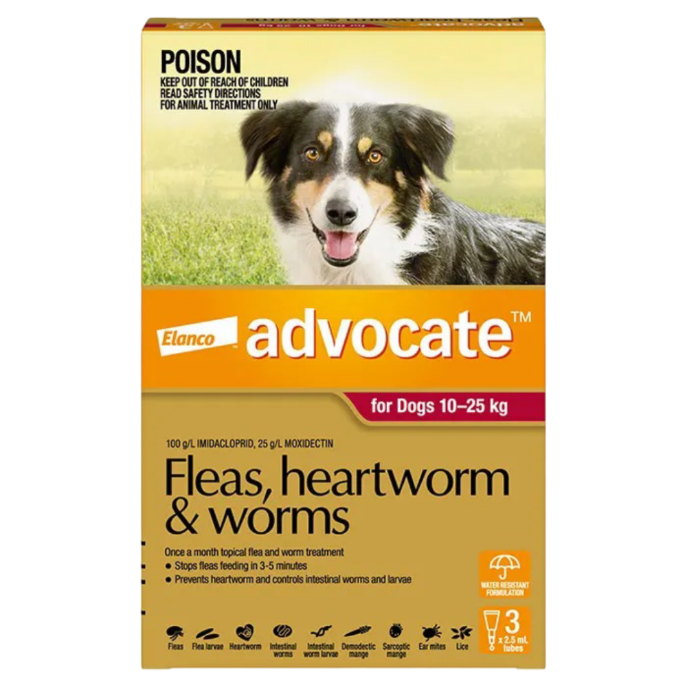 Red Flea & Worm Spot-On for Large Dogs
