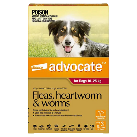Red Flea & Worm Spot-On for Large Dogs