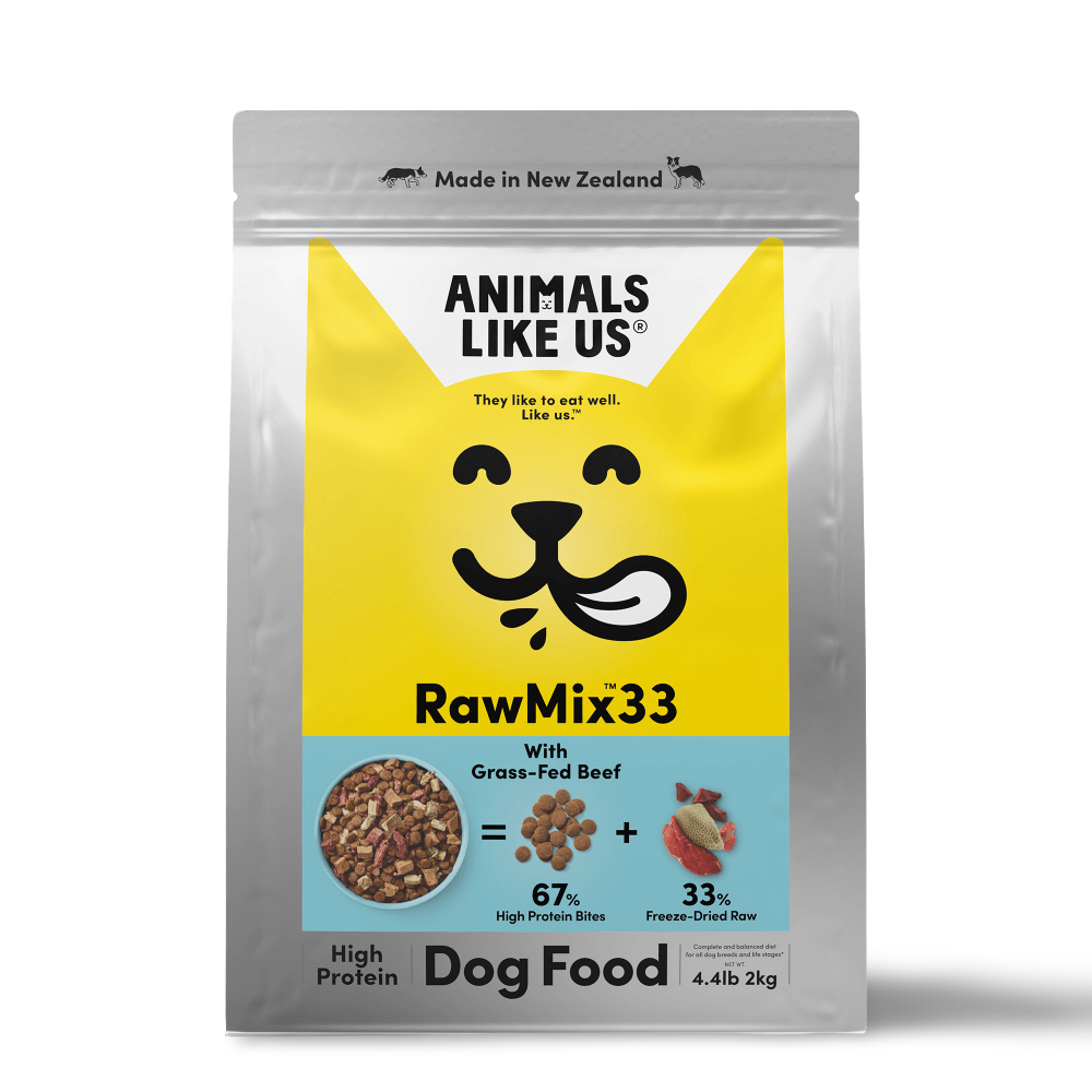 Raw Mix 33 Freeze Dried Grass Fed Beef Dry Dog Food