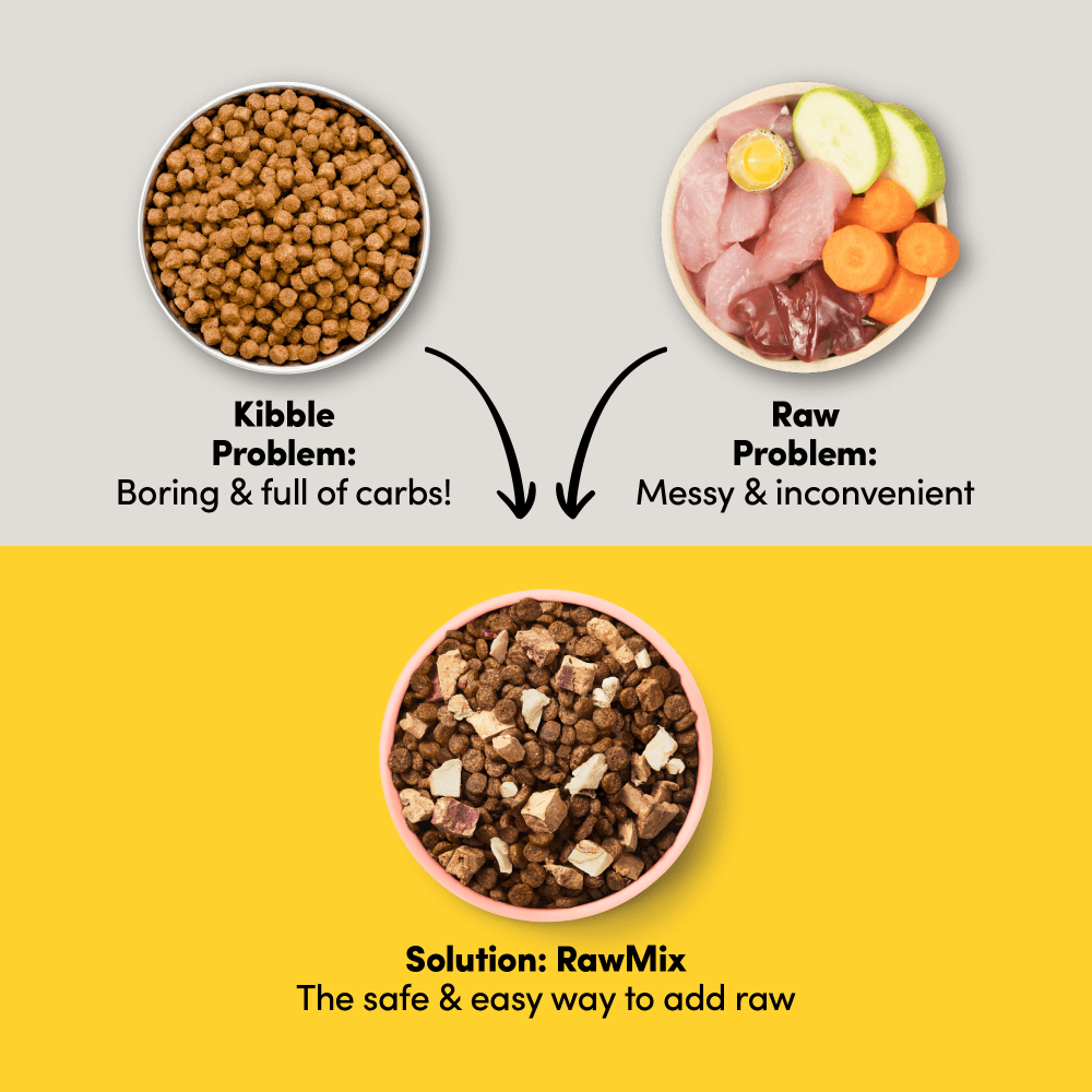 Raw Mix 33 Freeze Dried Ocean Fish Dry Dog Food
