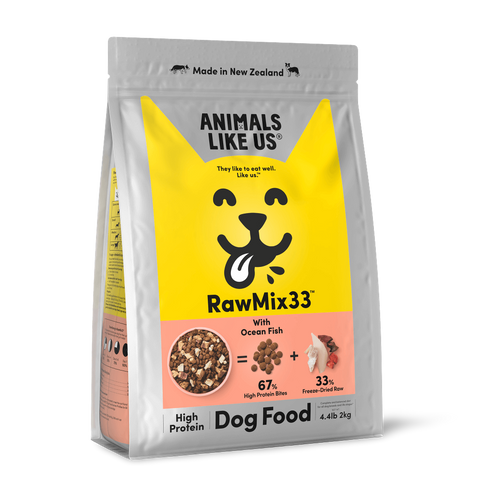 Raw Mix 33 Freeze Dried Ocean Fish Dry Dog Food