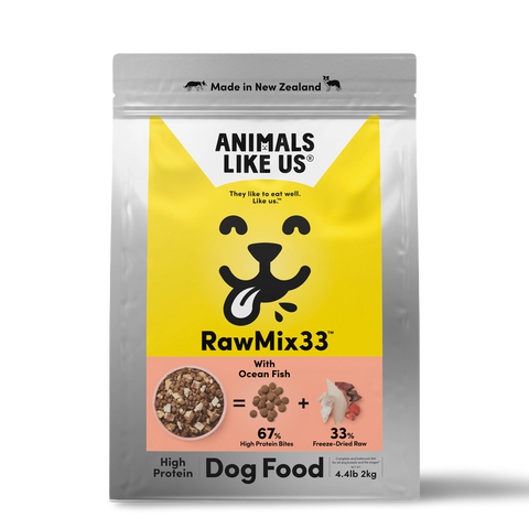 Raw Mix 33 Freeze Dried Ocean Fish Dry Dog Food