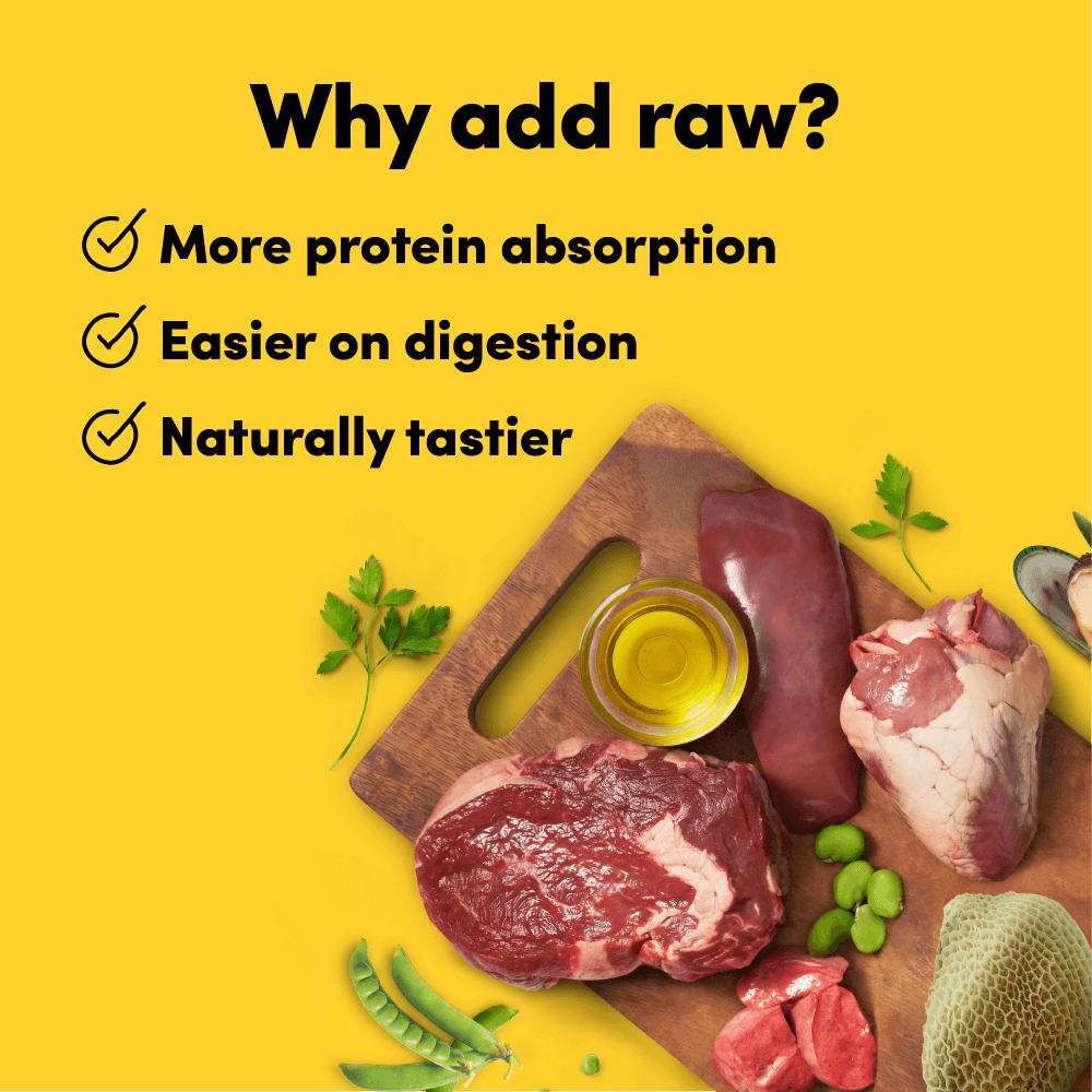 Raw Mix 50 Freeze Dried Grass Fed Beef Dry Dog Food