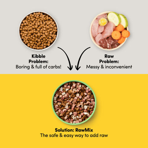 Raw Mix 50 Freeze Dried Grass Fed Lamb Dry Dog Food