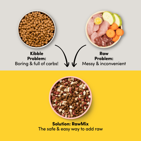Raw Mix 50 Freeze Dried Ocean Fish Dry Dog Food