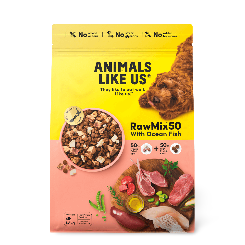 Raw Mix 50 Freeze Dried Ocean Fish Dry Dog Food