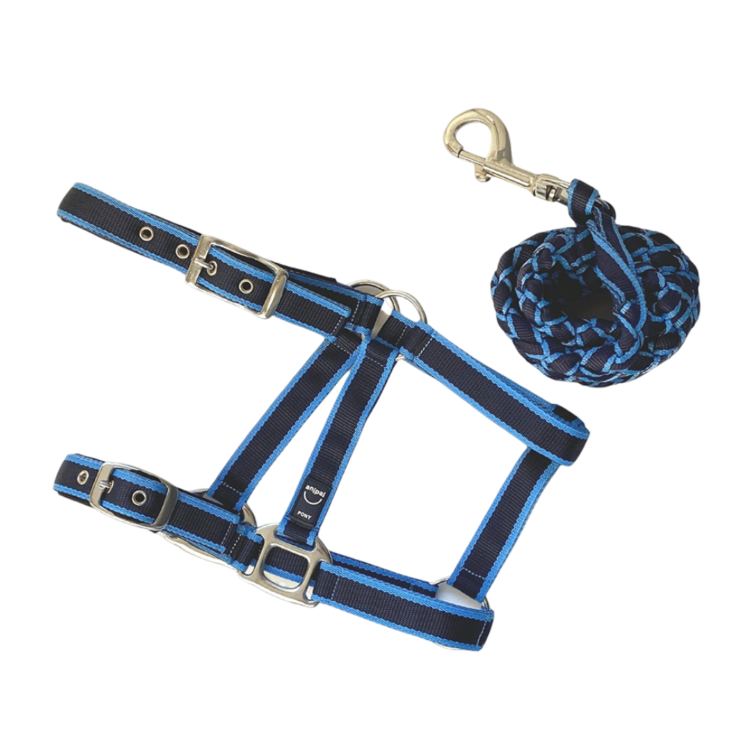 Anipal Comfort Horse Halter And Lead Pacific Ocean