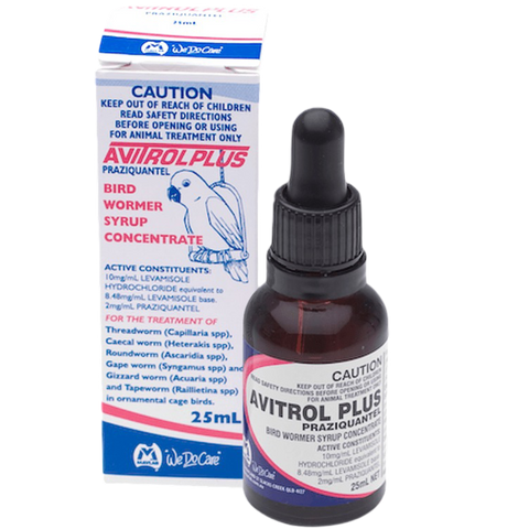 Plus Bird Wormer Syrup Concentrate