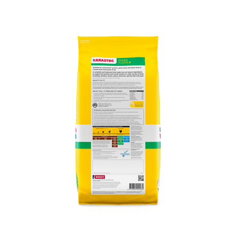 Mixed Flock Complete Pellet Feed for Mixed Fowl Flocks