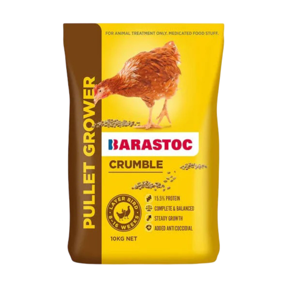 Pullet Grower Crumbled Feed for Young Chickens