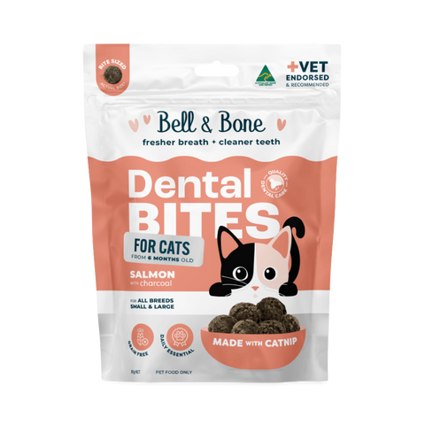 Adult Dental Bites Salmon With Charcoal Cat Treats