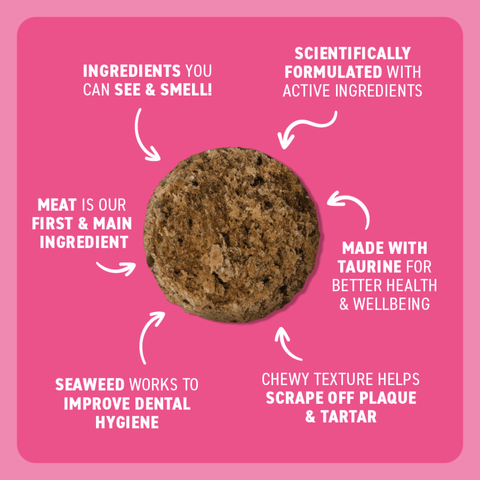 Adult Dental Bites Tuna With Spirulina Cat Treats