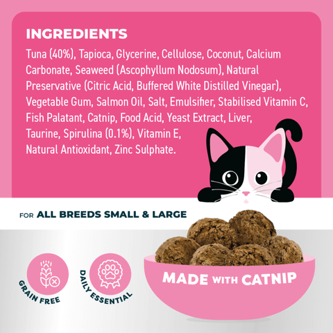 Adult Dental Bites Tuna With Spirulina Cat Treats