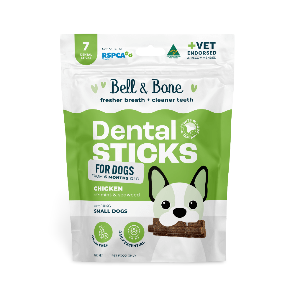 Chicken Mint And Seaweed Dental Dog Treats Small