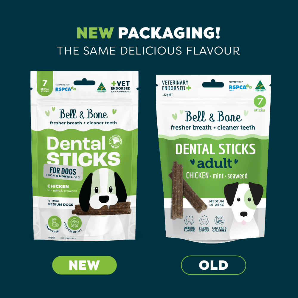 Chicken Mint And Seaweed Dental Dog Treats Small
