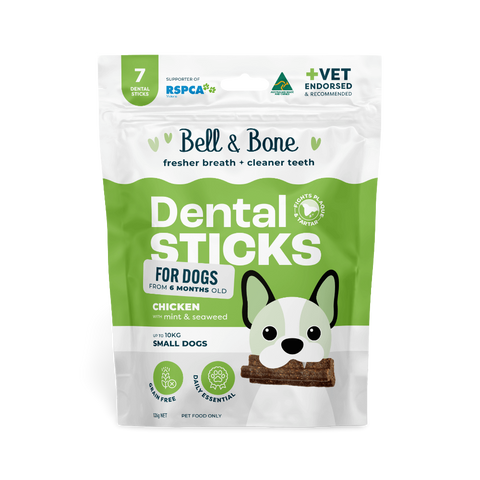 Chicken Mint And Seaweed Dental Dog Treats Small