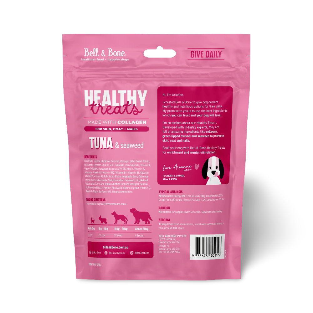 Healthy Dog Treats Tuna And Seaweed