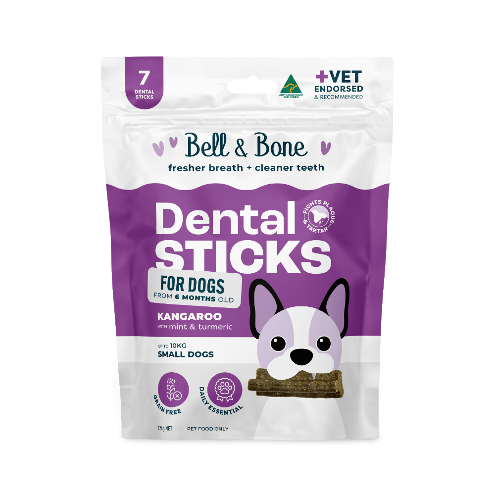Kangaroo Mint Turmeric Dental Dog Treats Small